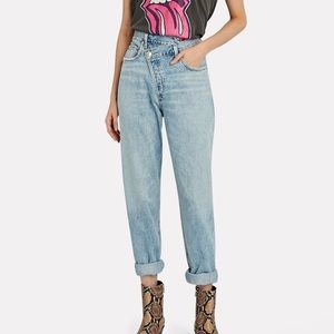 Agolde Light Blue Flare & Wide Leg Jeans